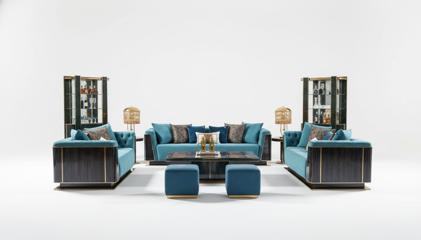 Three Seater Couch Cushion Sofa 3 Seater Textile Couches Fabric Luxury Furniture