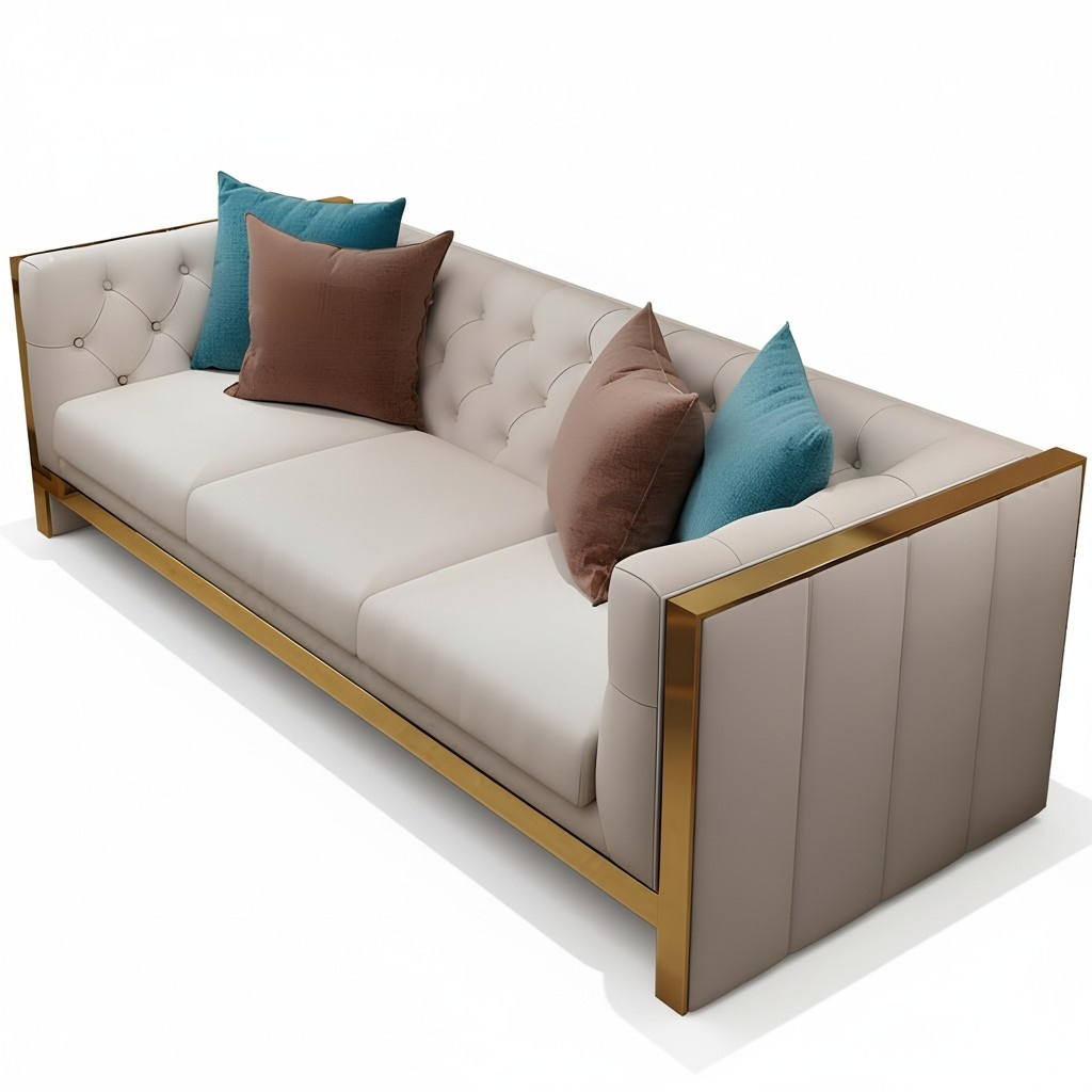 Three-seater design sofa 3-seater couch upholstery set sofas couches luxury furniture