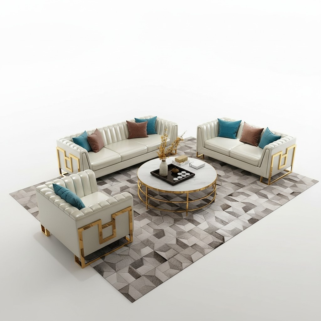 Three seater designer couch upholstery 3 seater sofa couches leather sofas couches (without2+1)