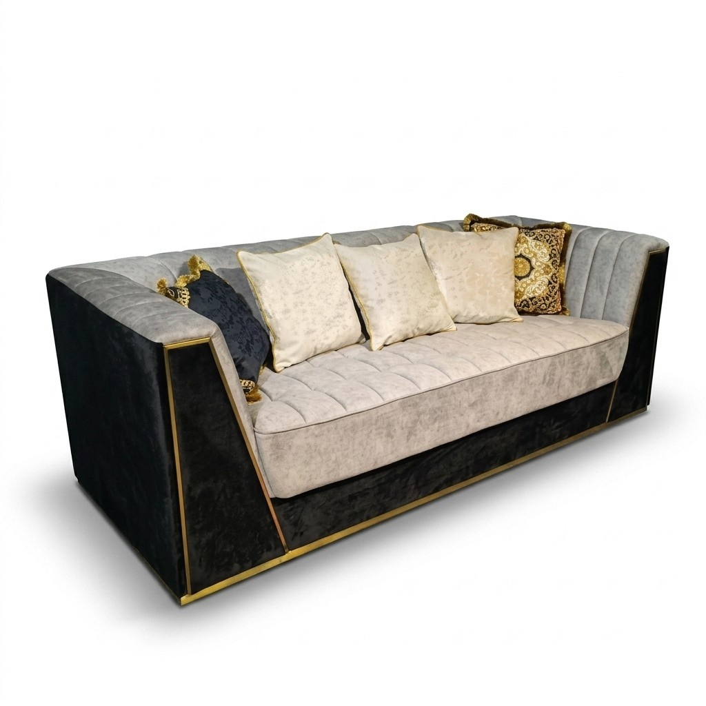 Three seater Medusa sofa couch upholstery furniture living room fabric