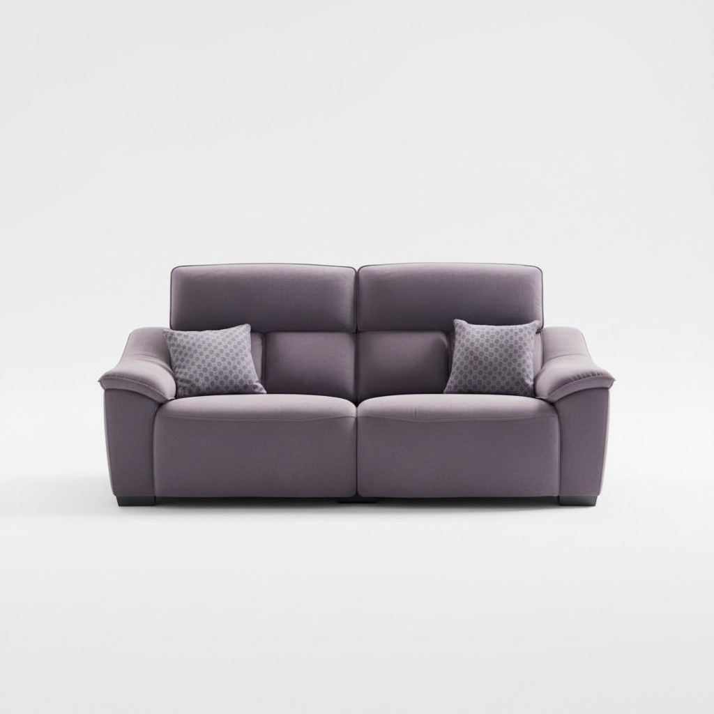 Three-seater sofa 3-seater fabric sofas modern design living room gray couches