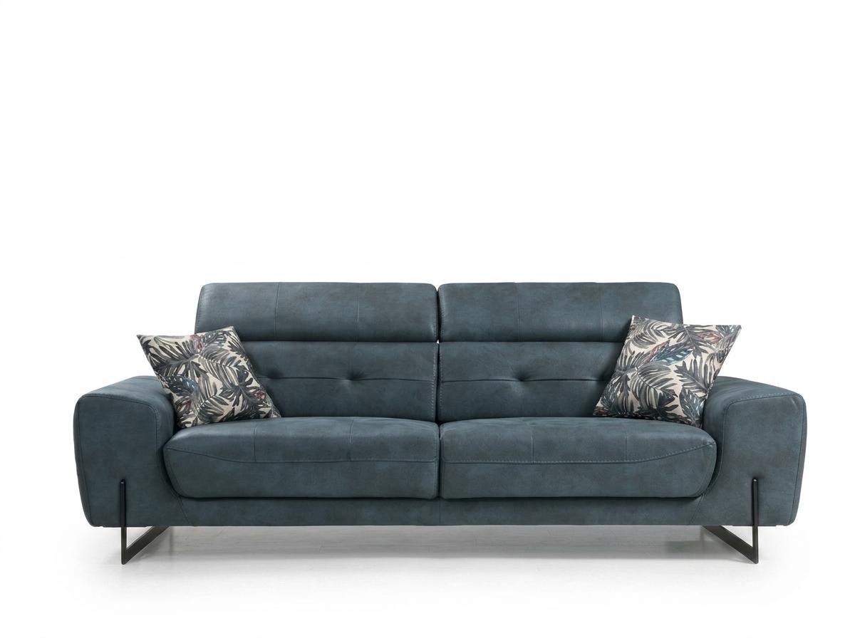 Three-seater sofa couch designer furniture modern living room seating new