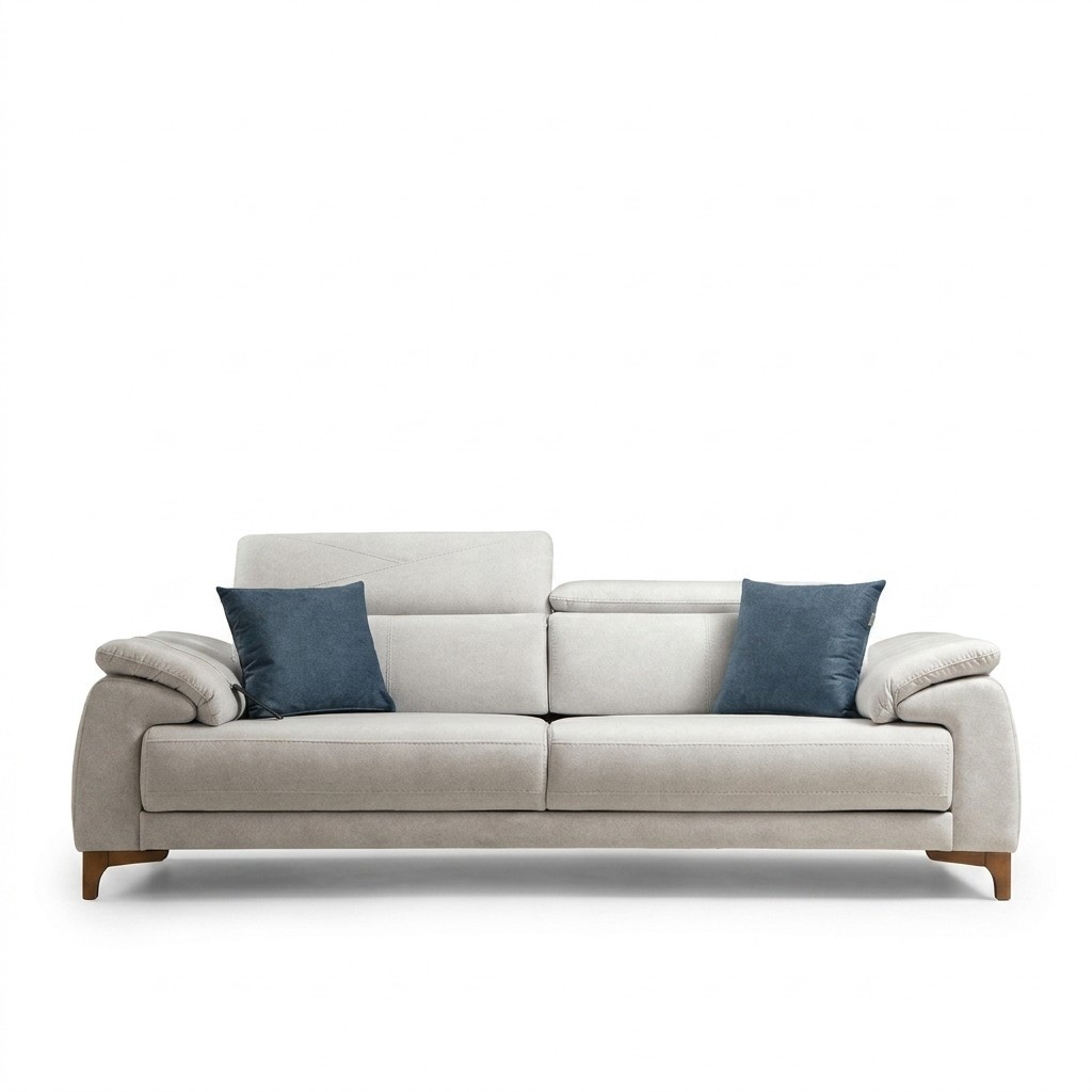 Three-seater sofa couch living room luxury upholstered sofa modern design new furniture