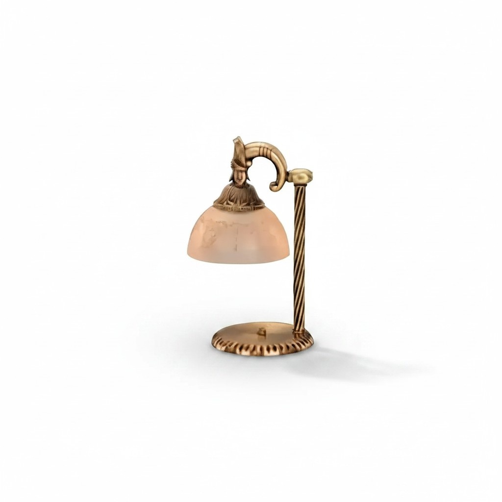 Table lamp table light lamp lights art glass gold lamps table