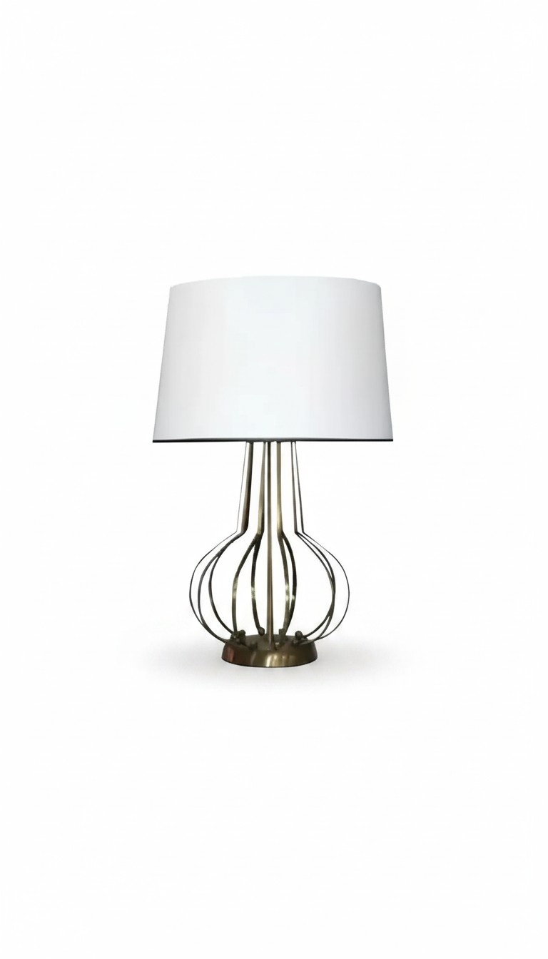 Table lamp table light lamp lights luxury lamps table metal white