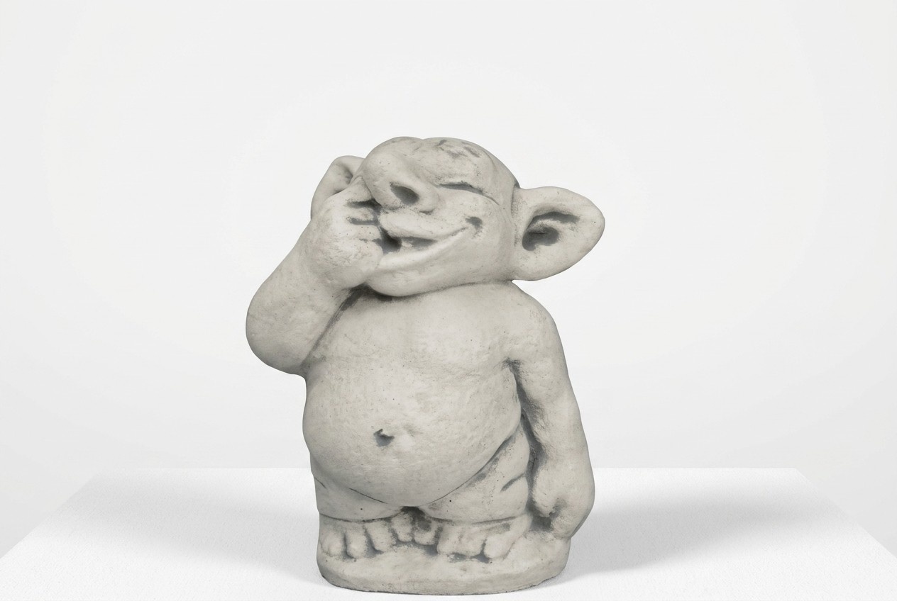 Troll 22cm sculpture design figure statue garden figures statues sculptures 101012