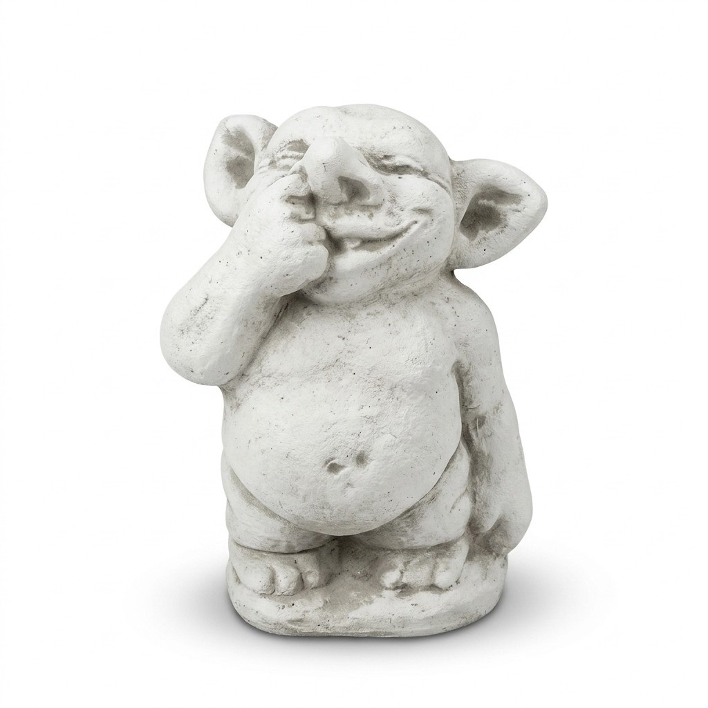 Troll 34cm sculpture design figure statue garden figures statues sculptures 101013