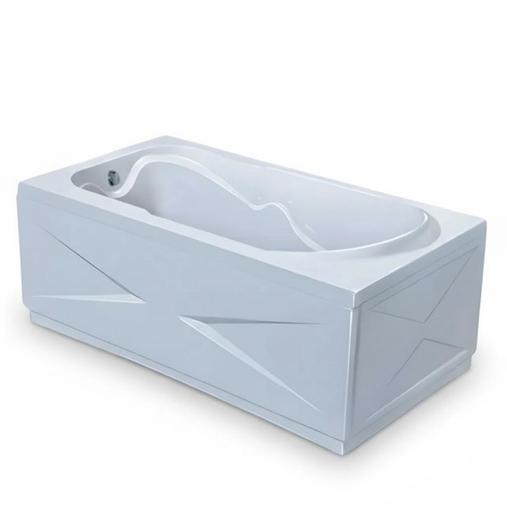 Bathtub Relax Bathtub Comfort Bathtub Acrylic Bathtub Designer Bathtub 130x71 cm
