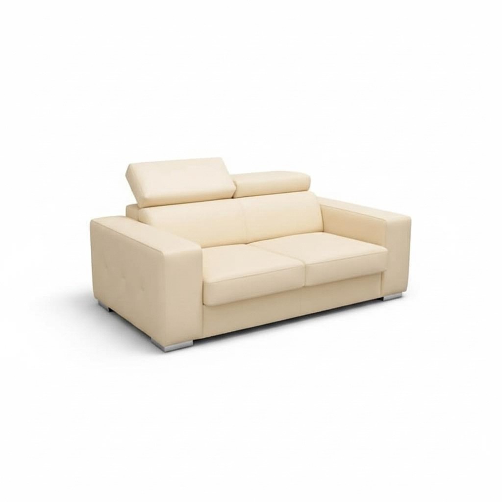 Two Seater Sofa New Modern Sofa Beige 2 Seater Couches Sofas Furniture Lounge Wood