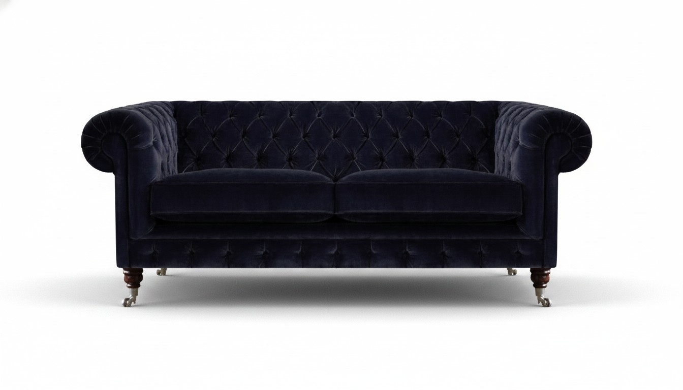 Two seater sofa upholstered furniture living room new upholstered furniture modern chesterfield