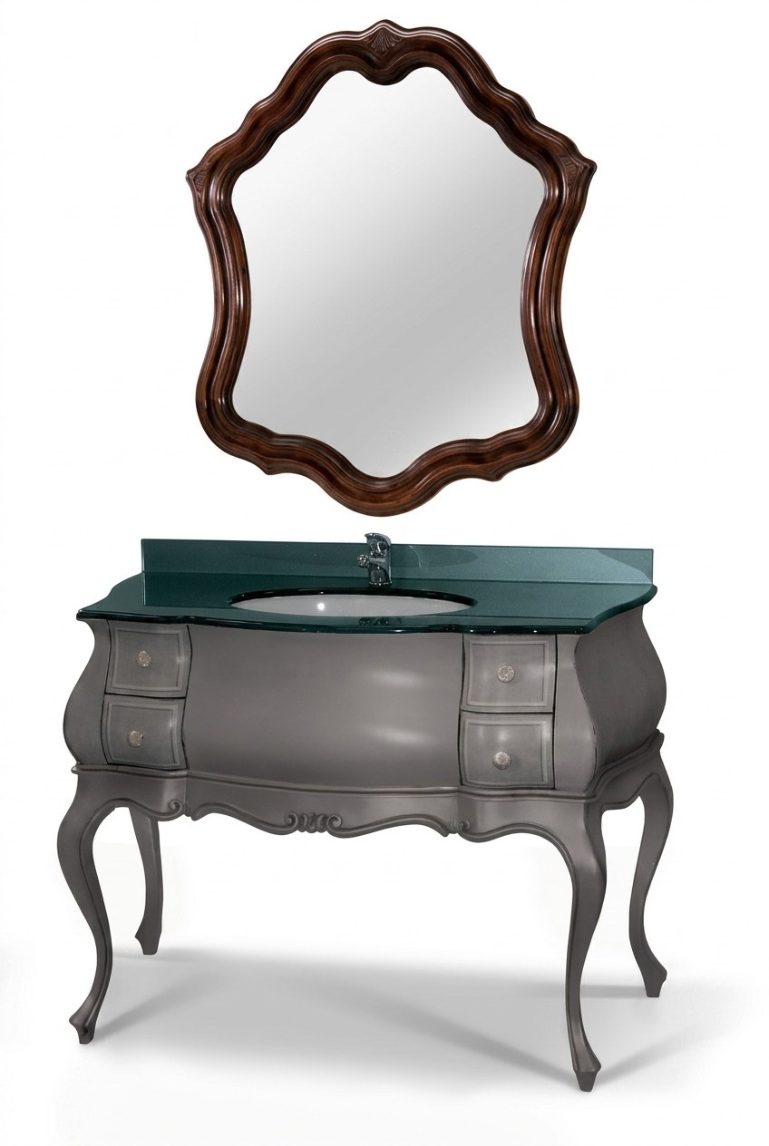 Under sink mirror tables table consoles secretary mirror baroque New