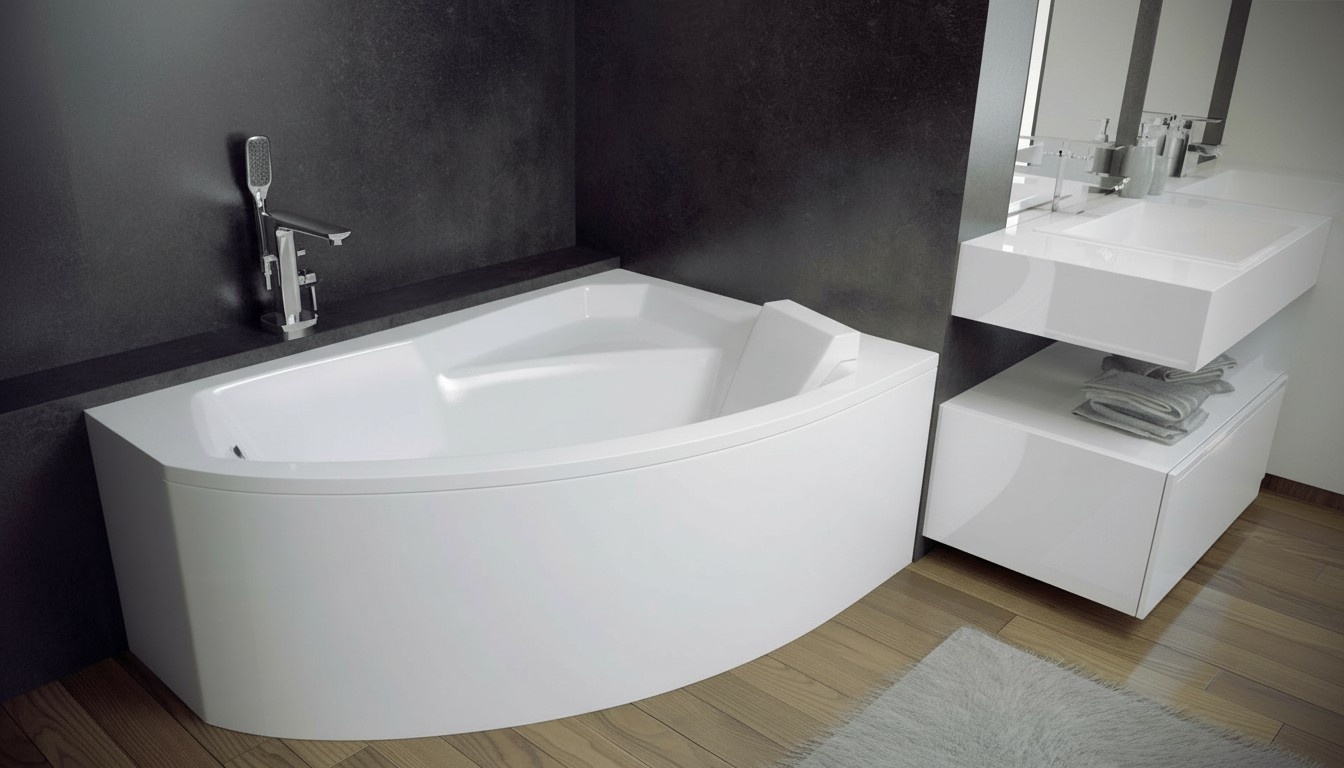 Shapeless bathroom tub corner bathtubs design bathroom tubs acrylic white new