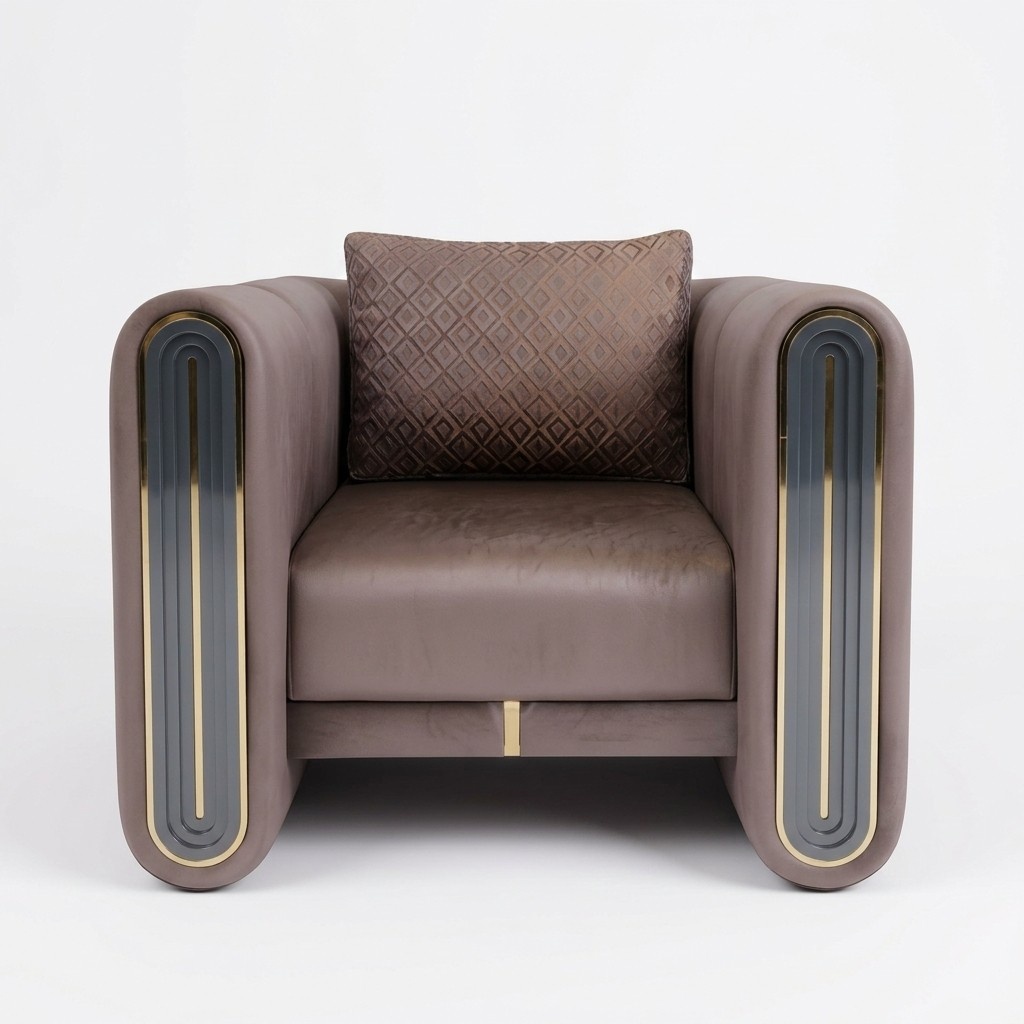 Upholstered armchair, recliner, wing chair, club chair, armchair, chairs, armchairs.