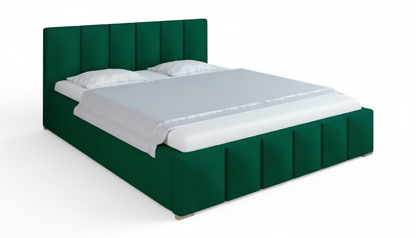Upholstered bed Beds Bed Upholstery Fabric Textile Designer Hotel Double Luxury Design