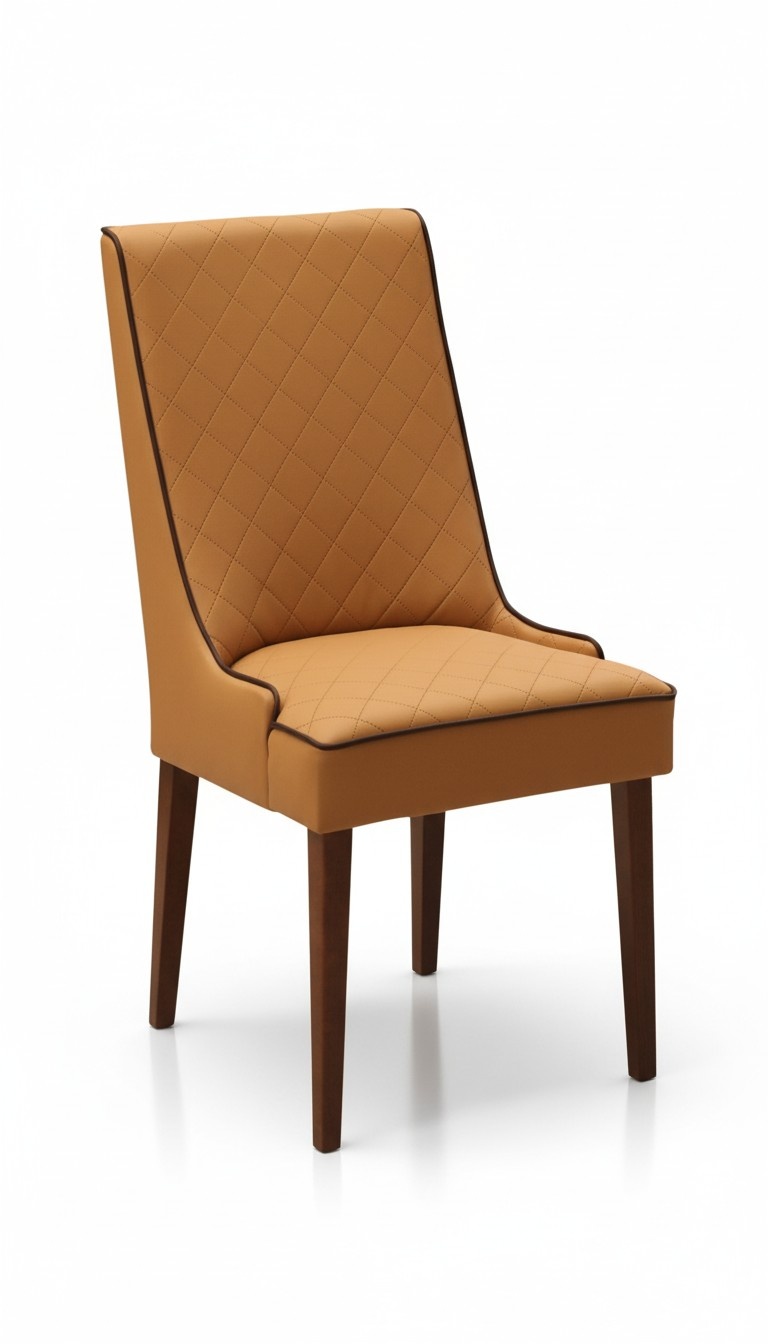 Upholstered dining room 2x set group chairs set textile fabric New