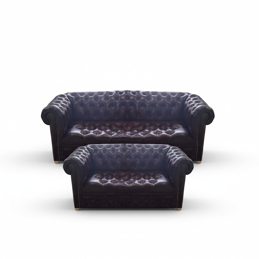 Upholstered furniture brown upholstery leather living room sofas set luxury furnishings