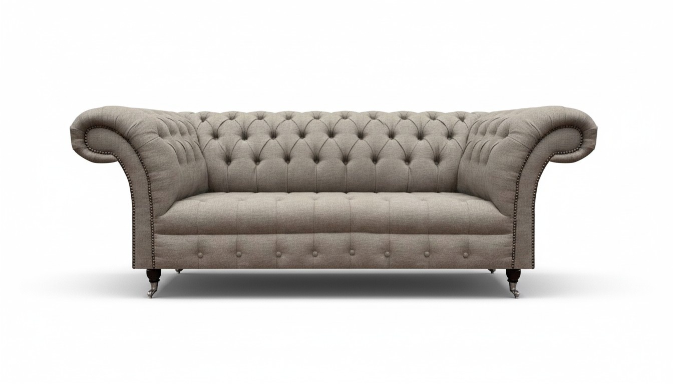 Upholstered furniture Luxury sofas Designer three-seater couch living room
