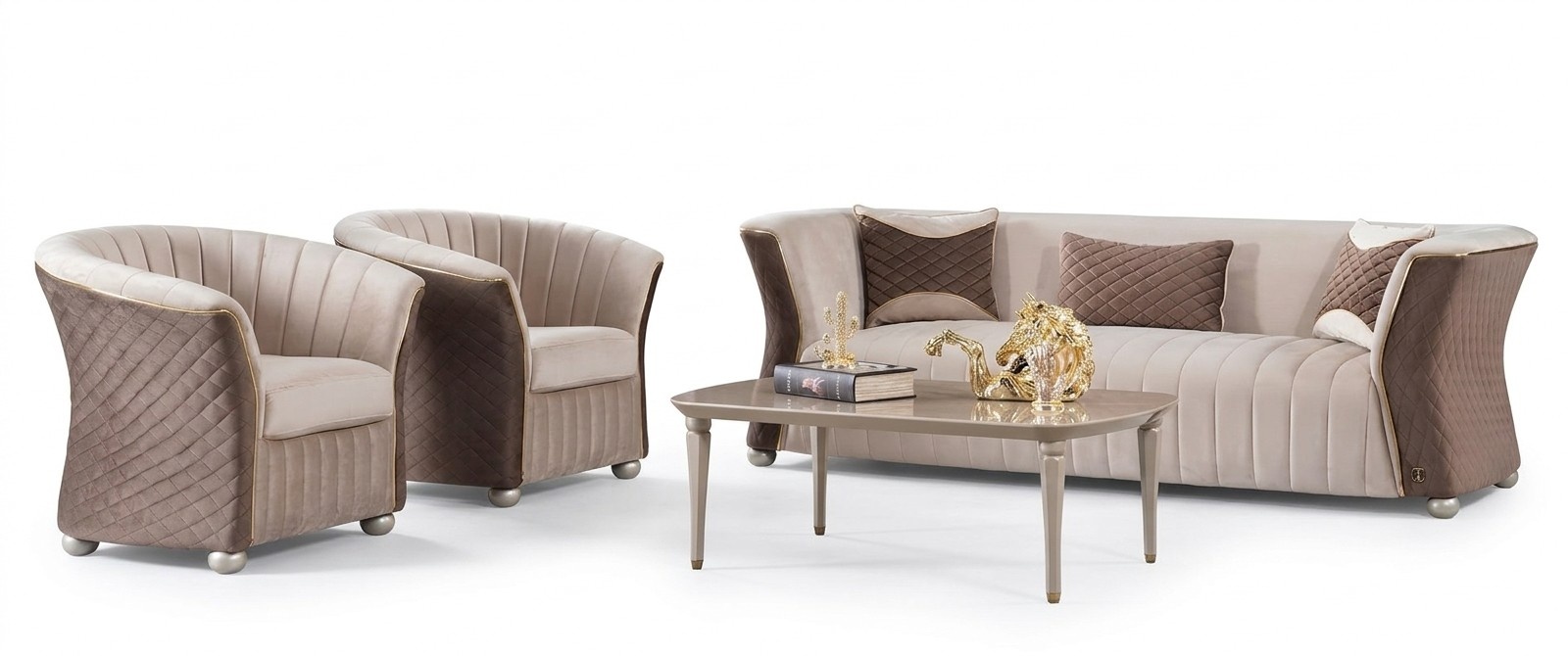 Upholstery set sofas couches designer sofa set 3+1+1 seater fabric couches