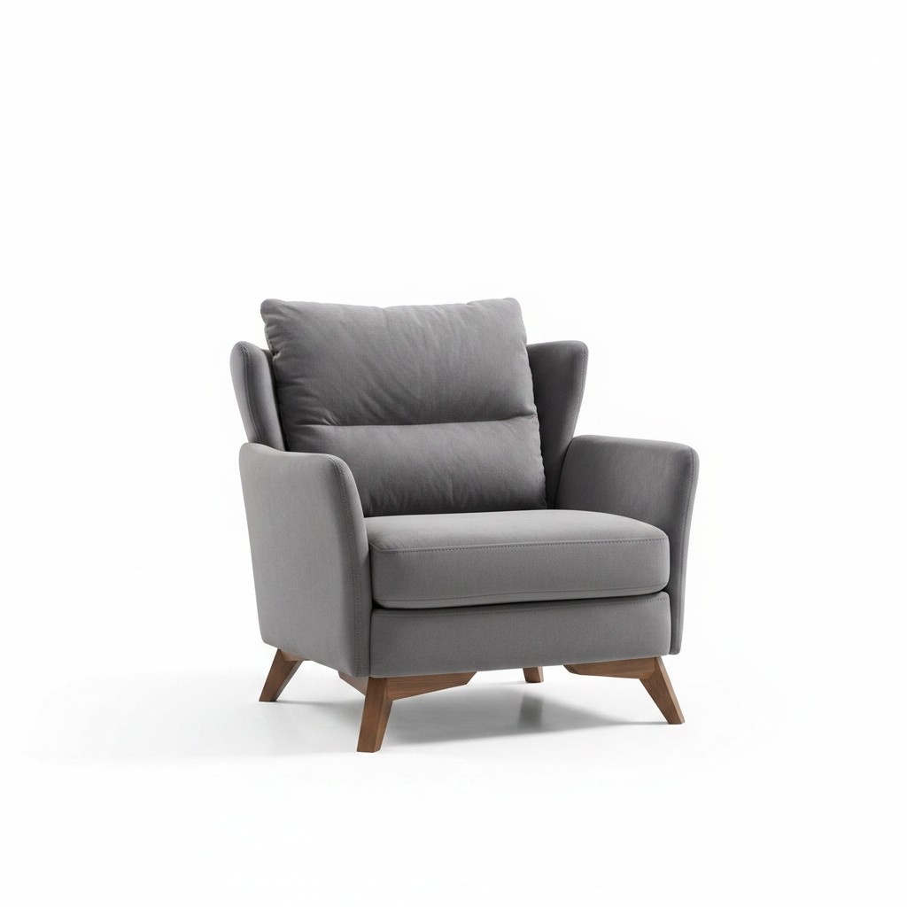 Cushioned visitor chair hotel lounge chair recliner upholstered chair