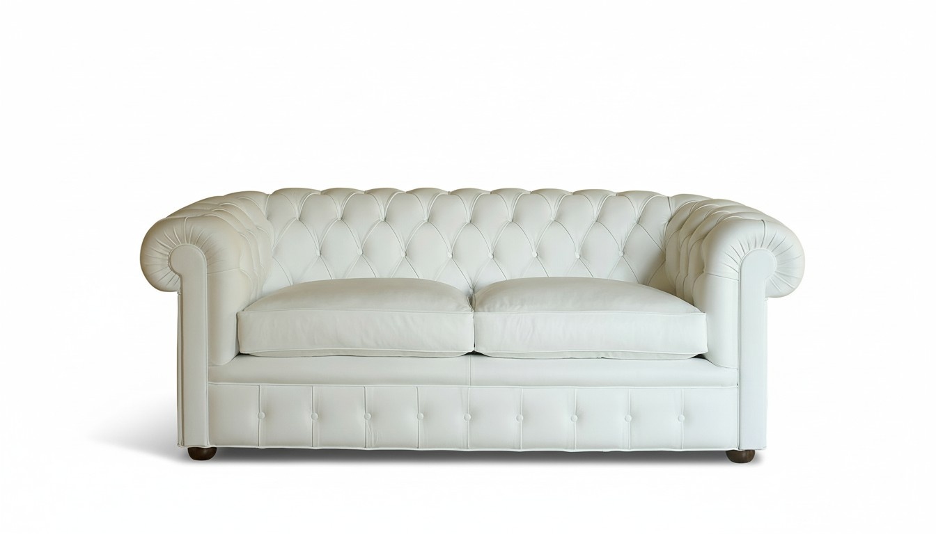 Cushion Couch Sofa Classic Chesterfield New Chesterfield 3-Seater New Kent