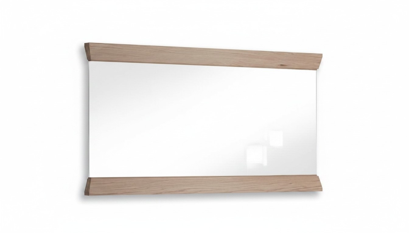 Wall mirror, cosmetic mirror, bathroom mirror, framed mirror.