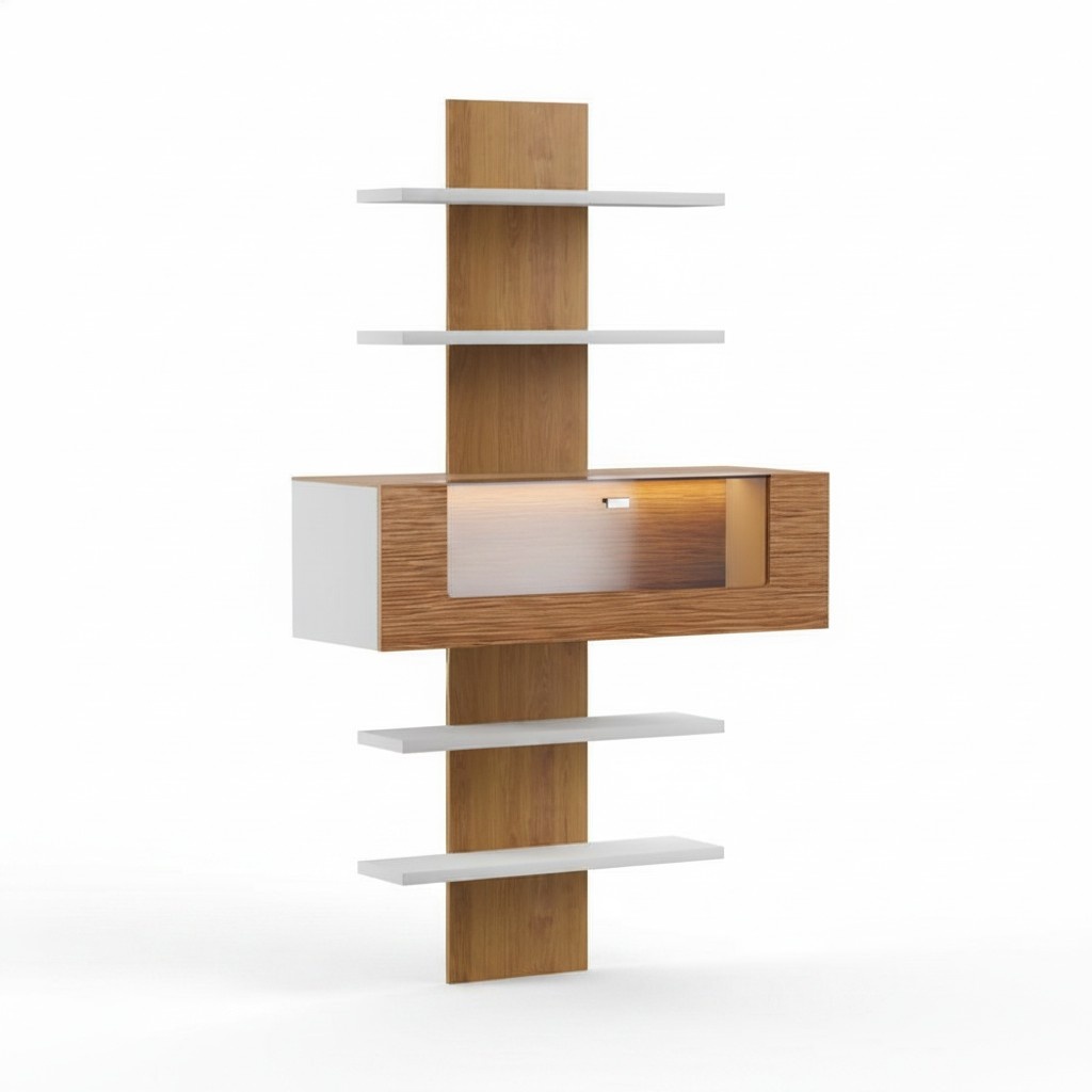 Wall-mounted shelf shelf board wall shelf floating shelf decorative shelf
