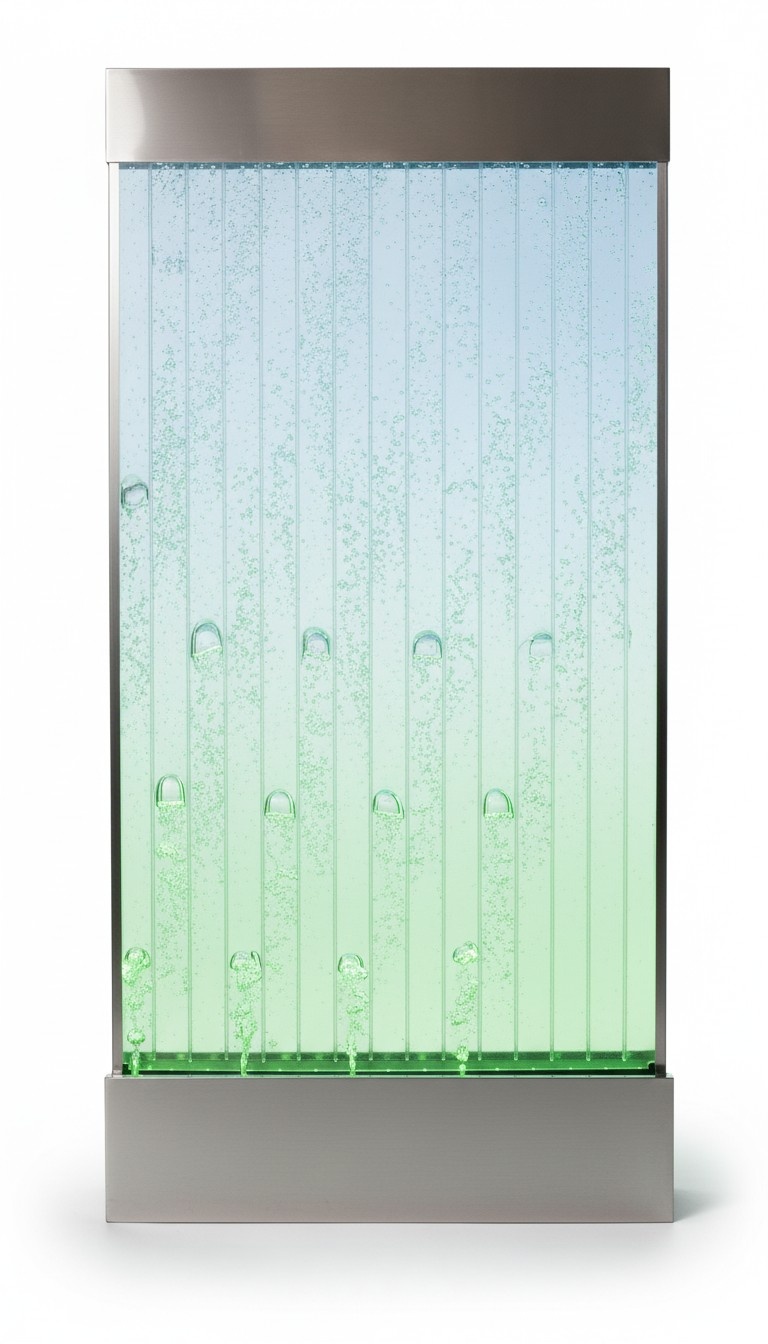 Wall Panel with Water Bubbles LED Water Wall Designer Water Wall Illuminated New
