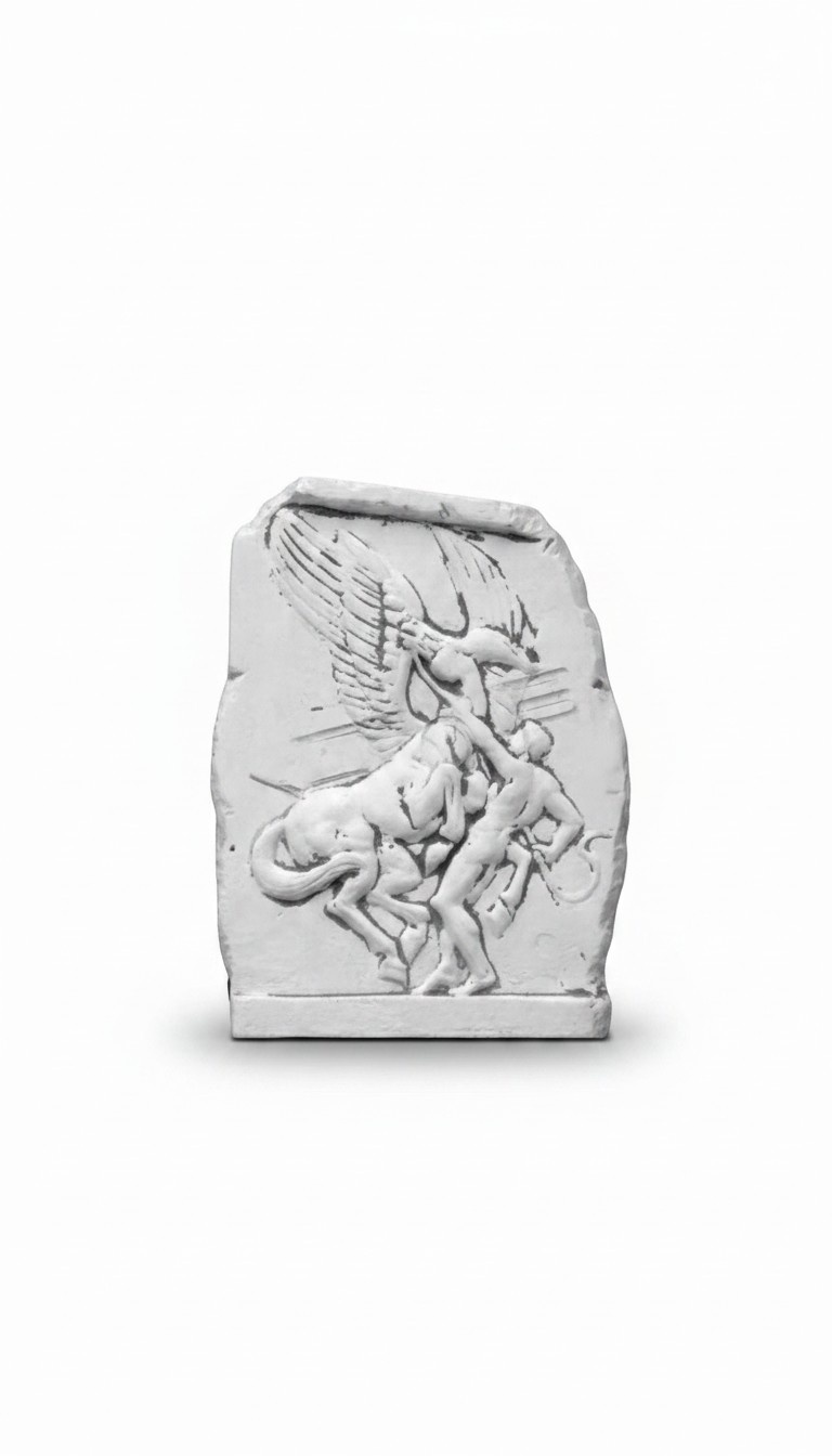 Wall relief stone plate picture angel antique style relief cast stone wall pictures 1013