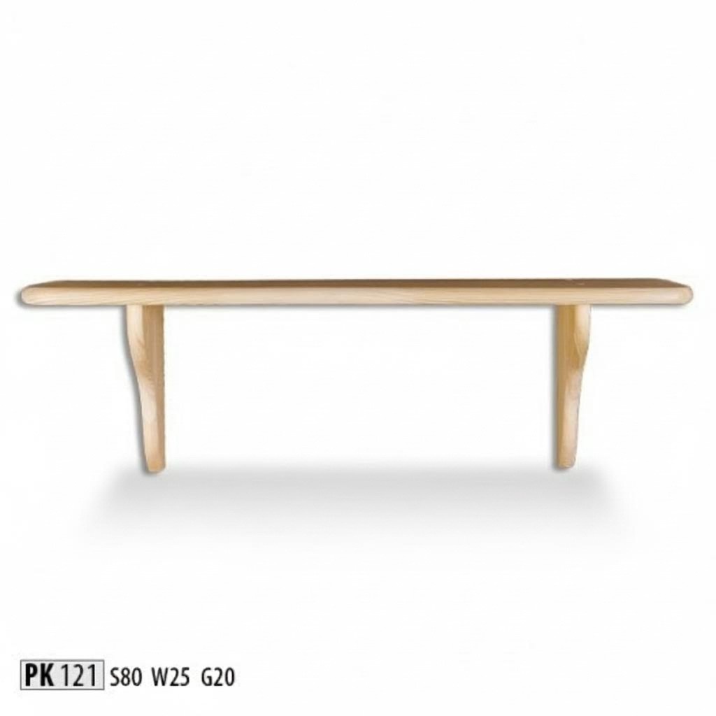 Wall shelf bookcase solid wood furniture handcrafted wooden furniture