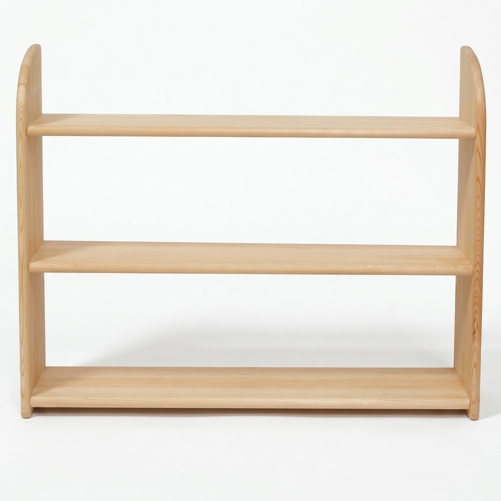 Wall shelf shelf bookcase bookshelf living room wall shelf real wood