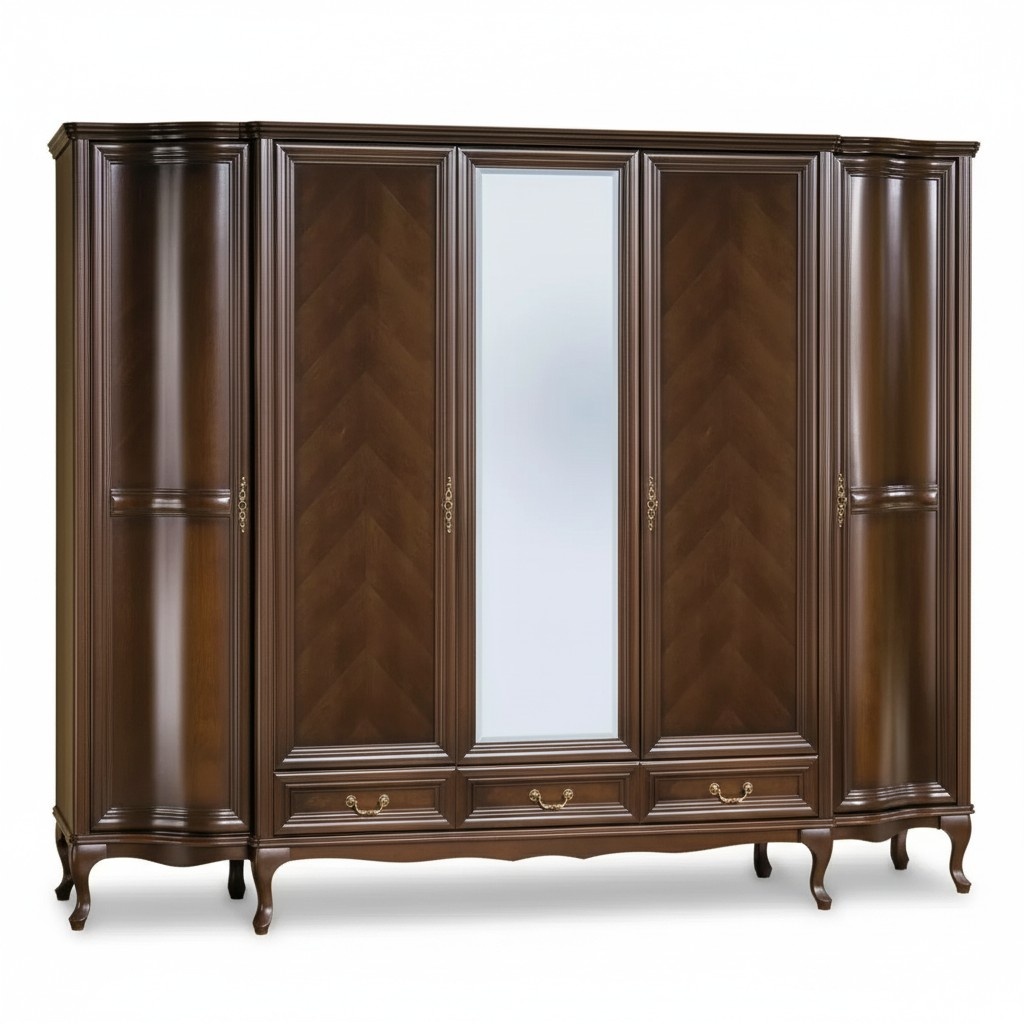 Wardrobe Bedroom Wood Wardrobe Art Deco Style Baroque Wardrobes