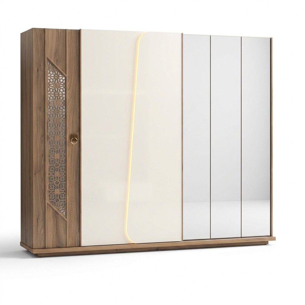 Closet Brown Luxury Furniture Italian Furnishings Bedroom