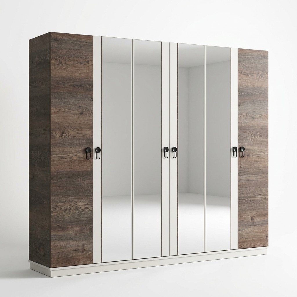 Wardrobe cupboard bedroom cabinets wood furniture Italian style new