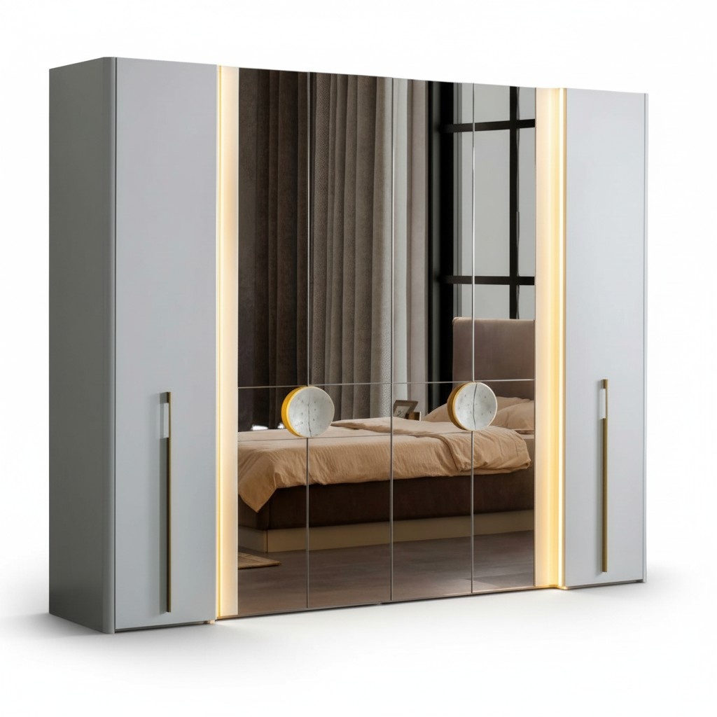 Wardrobe closet furniture interior bedroom cabinets 271cm