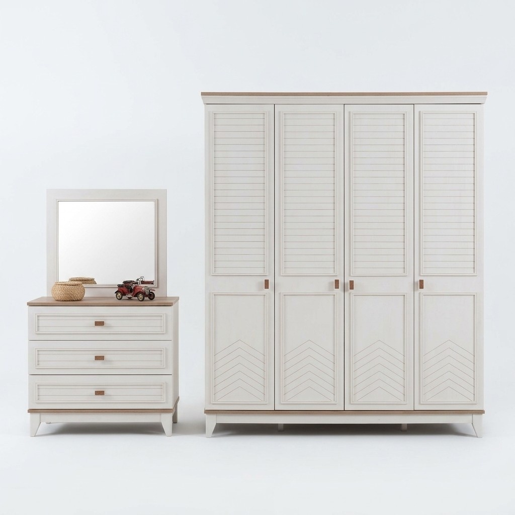 Cupboard wardrobe children\'s cupboard wooden cupboard wood white modern