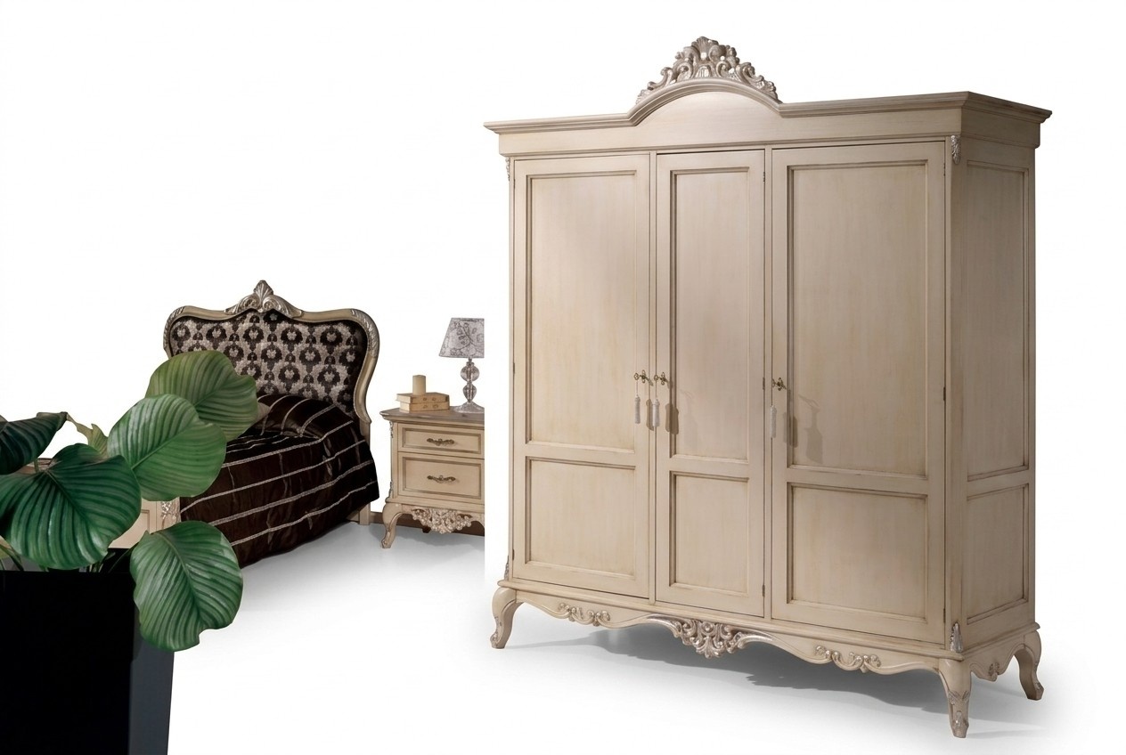 Wardrobe design luxury closet bedroom luxury furniture beige new