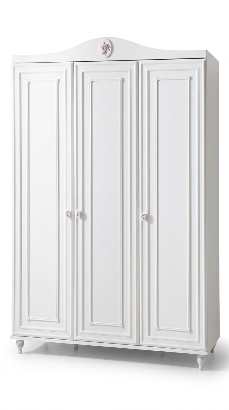 Wardrobe designer cabinet noble wood luxury children\'s room 140cm new