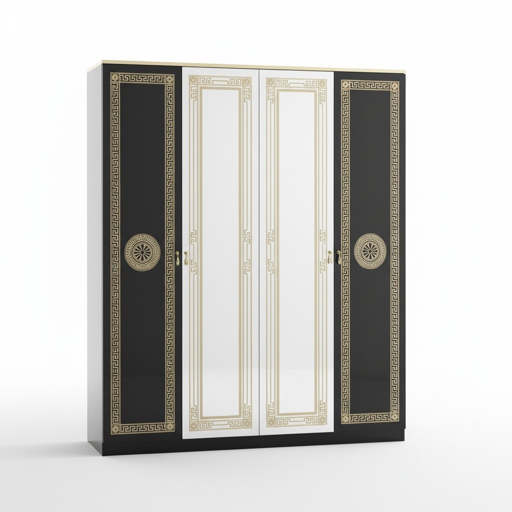 Wardrobe Noble Wardrobe Made in Italy Classic Wardrobes Bedroom