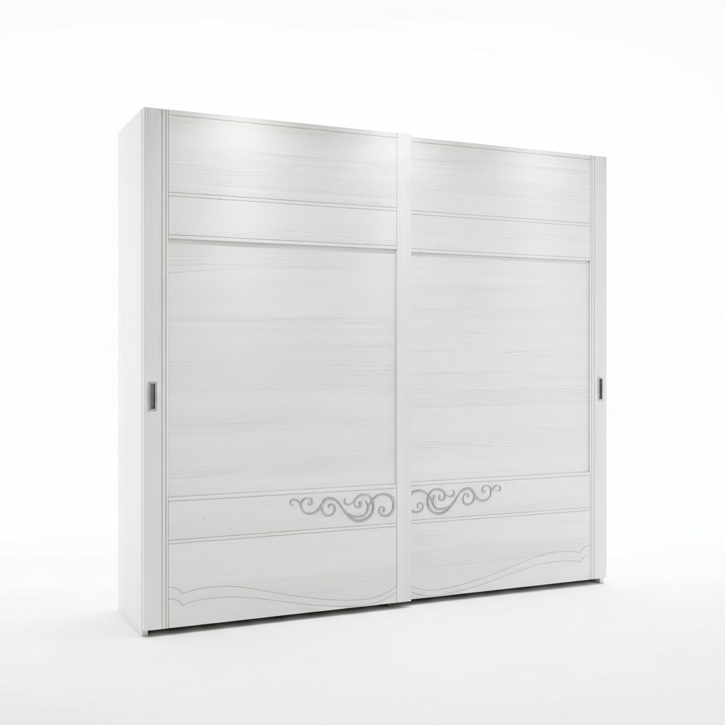 Cabinet wardrobe shelf storage wardrobe modern mirror wood design