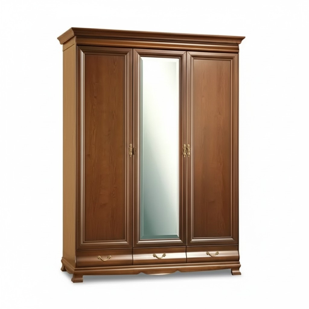Wardrobe Shelves Cupboard with Mirror Shelf Wardrobe Storage