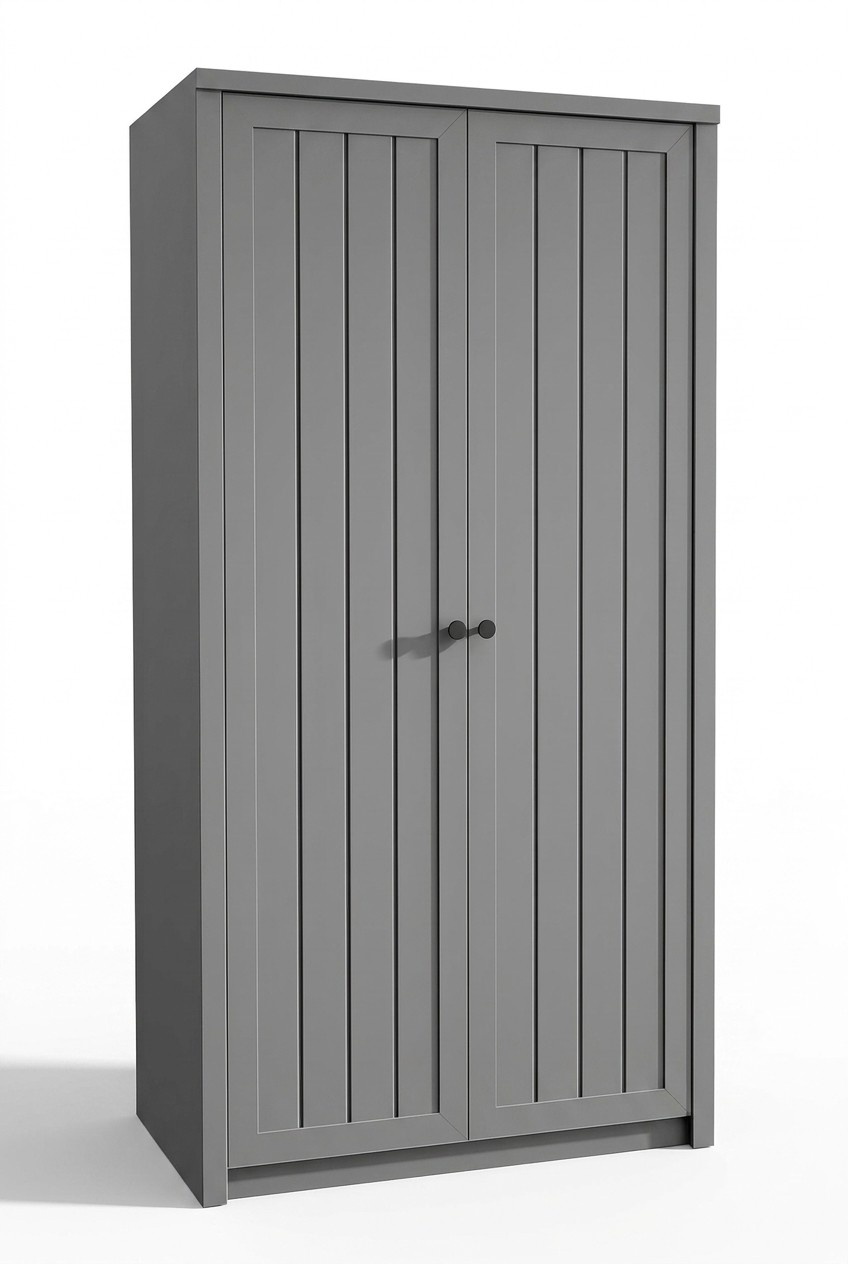 Wardrobe Solid Wood Country House Wardrobes Cupboard Wall Unit S2D Furniture