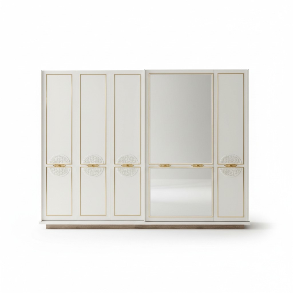 Closet With Floating Doors Wardrobes Wood Wardrobe Bedroom