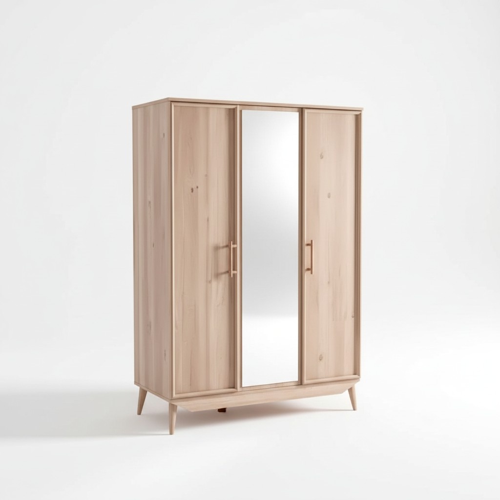 Wardrobe Wooden Wardrobe brown Bedroom Furniture Wardrobe