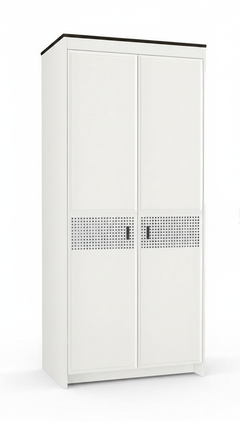 Wardrobe Youth Room Modern Furniture White Wood Luxury Design Closet