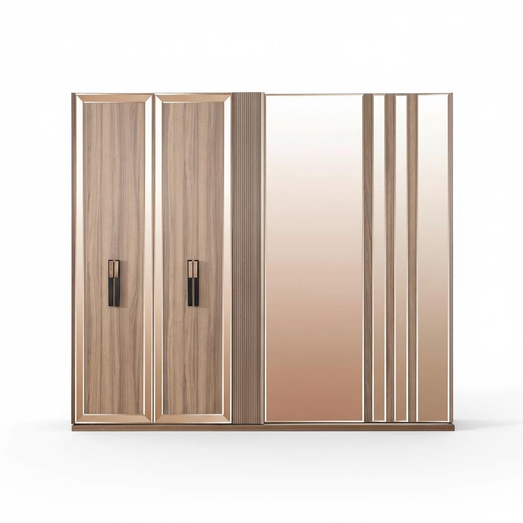 Wardrobes Modern Wardrobe Wardrobes Gold Wood Bedroom