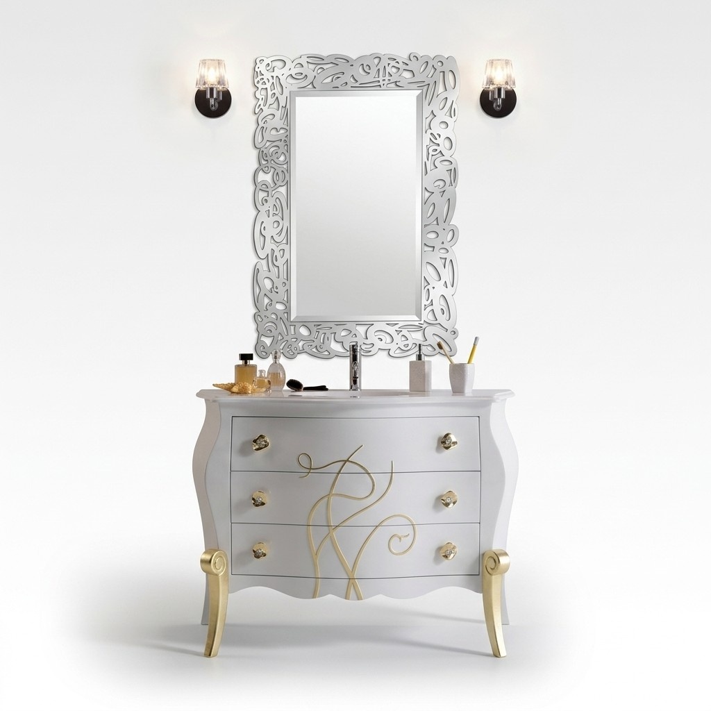 Washbasin vanity basin bathroom vanities design 2pcs.