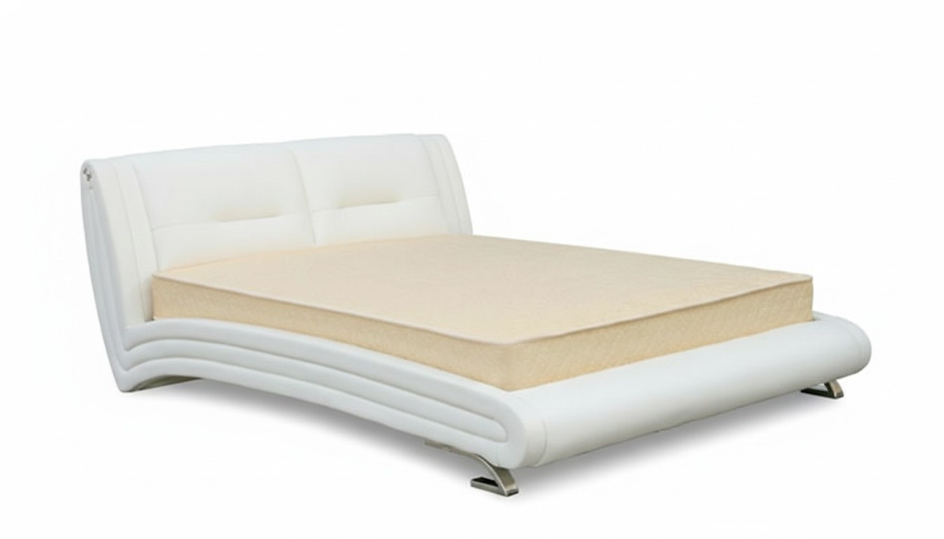 Waterbed Bed Leather Bed Upholstered Bed with Mattress New JANA Beds Complete