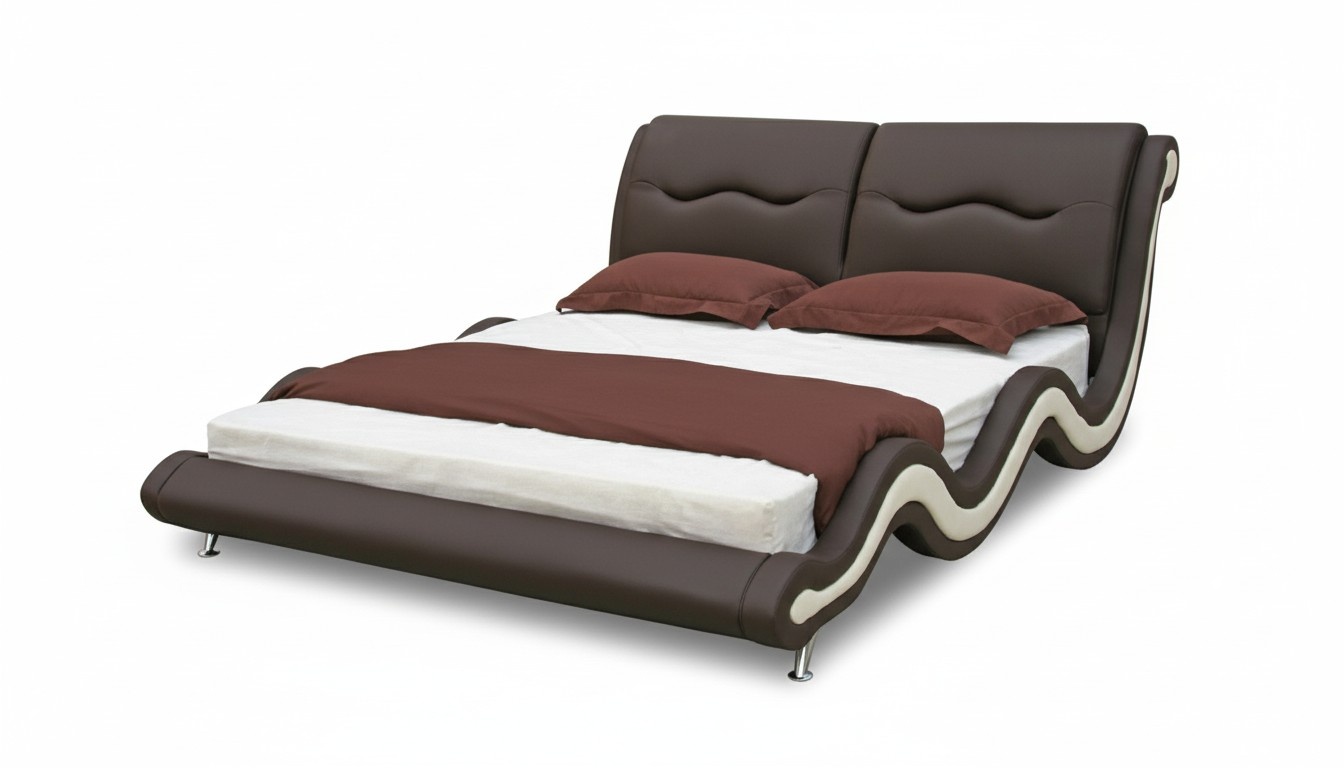 Waterbed Leather Bed Upholstered Bed Waterbeds New LOUIS Bed Beds Complete