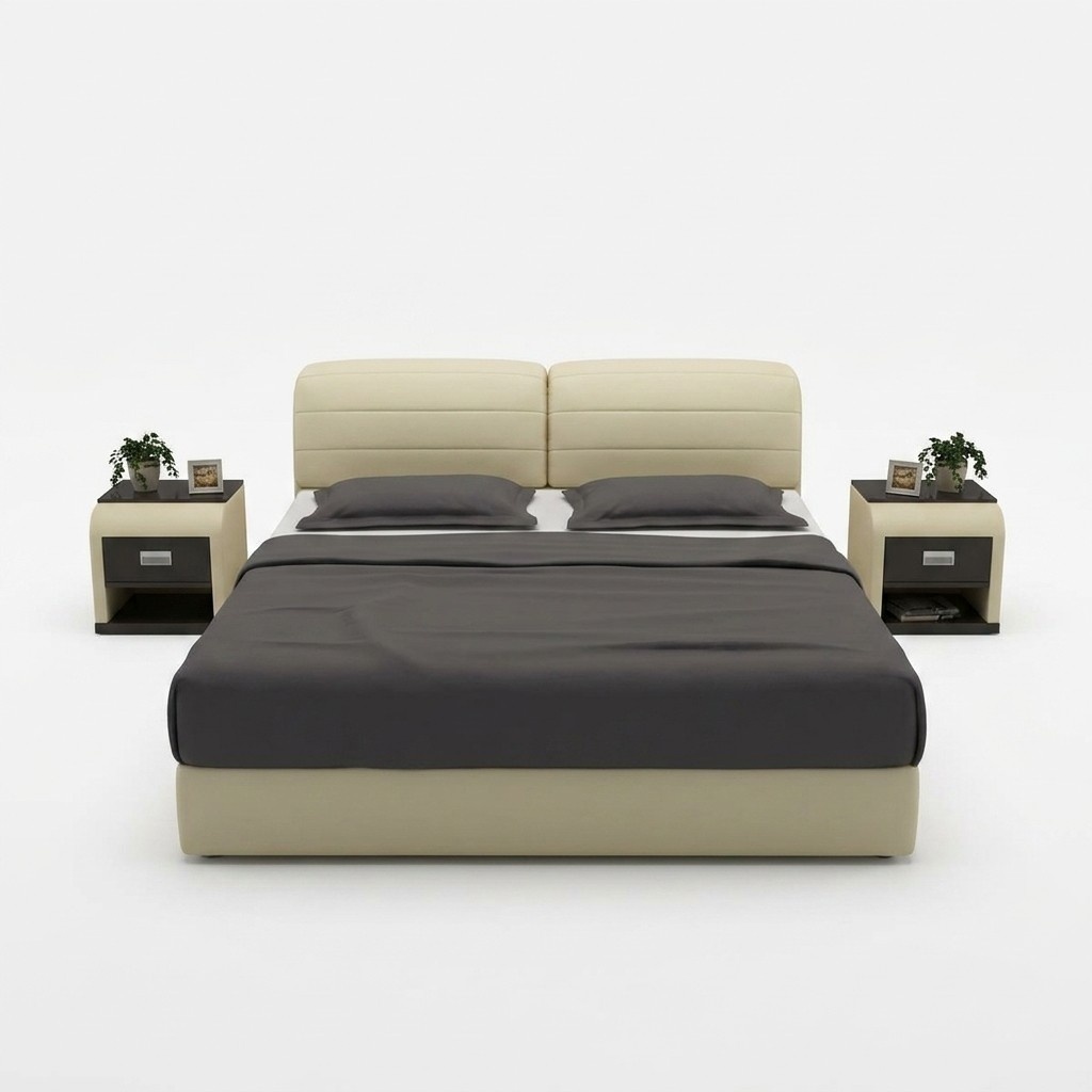 Waterbed Hotel Double Bed Beds With USB Complete Leather Bed Upholstered Bed Water