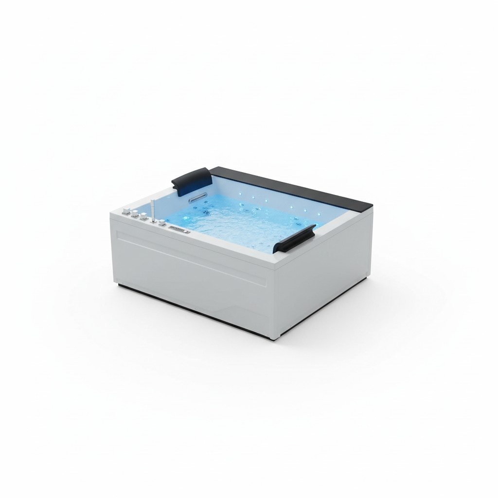 Whirlpool bath tub 2 person tub Led lighting Hydrotherapy